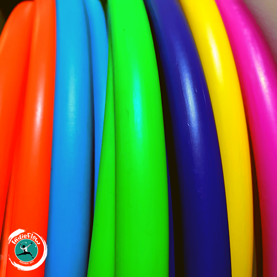 Orange Travel Friendly Collapsible Hula Hoops - Image 4