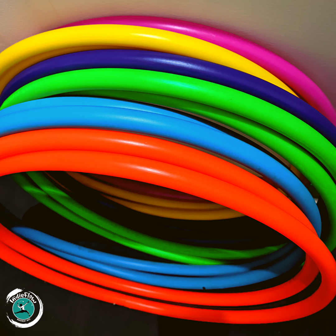 Orange Travel Friendly Collapsible Hula Hoops - Image 2
