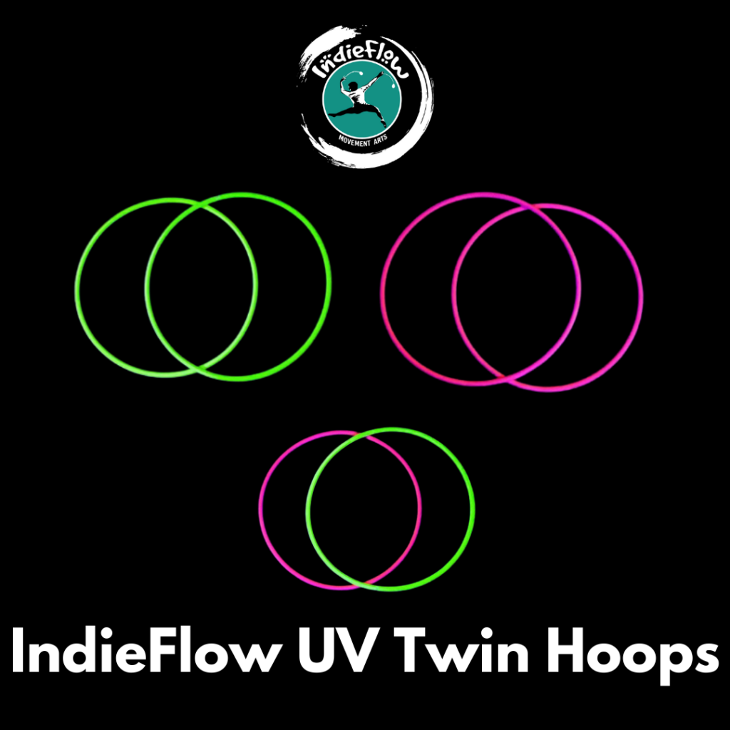 IndieFlow UV Twin Hoops - 16 mm